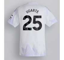 Manchester United Manuel Ugarte #25 Koszulka Wyjazdowa 2025-26 Krótki Rękaw